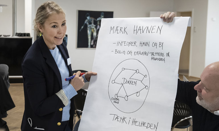 Billede workshop planchepræsetation